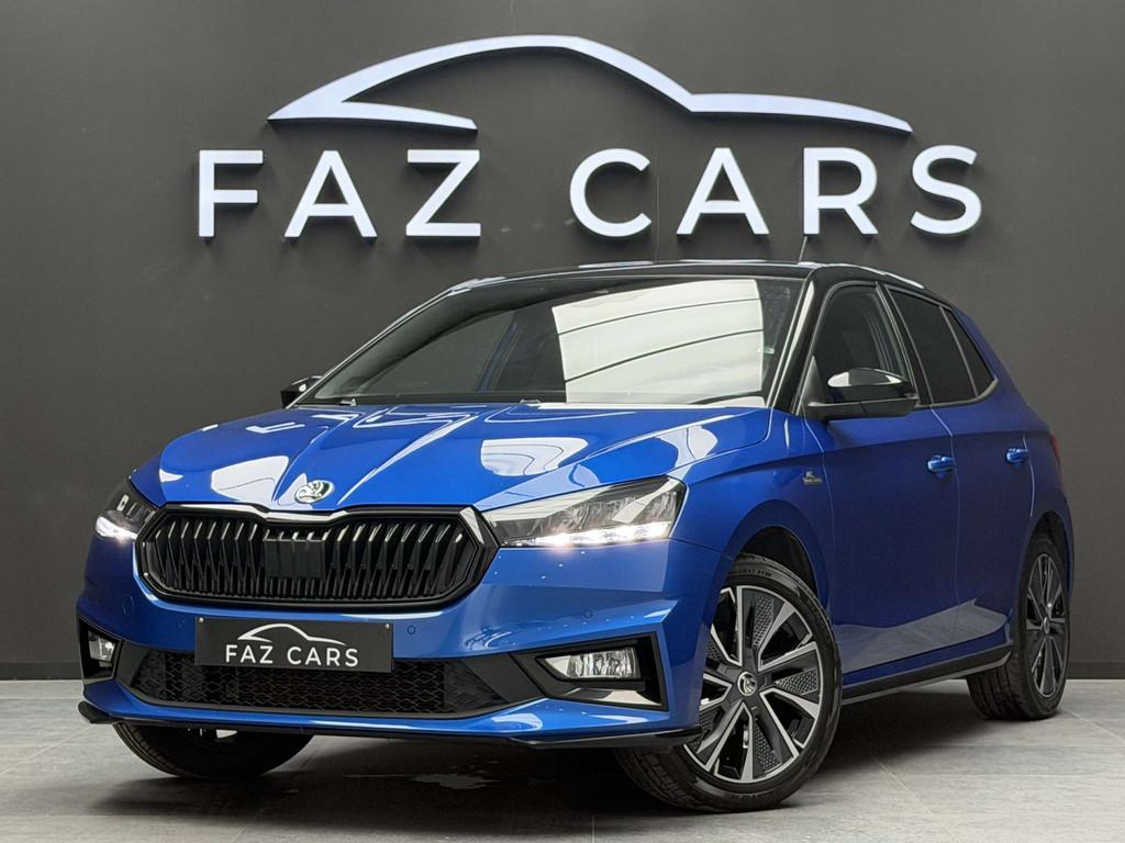 Skoda Fabia 1.0 TSI Monte Carlo * 1ER PROP + CAMÉRA + GPS *, Auto's, Voorwielaandrijving, Stof, Gebruikt, 95 pk