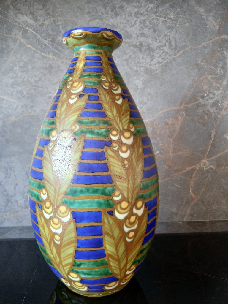 Vase Catteau en céramique, Enlèvement ou Envoi, Vase, Pierre/céramique