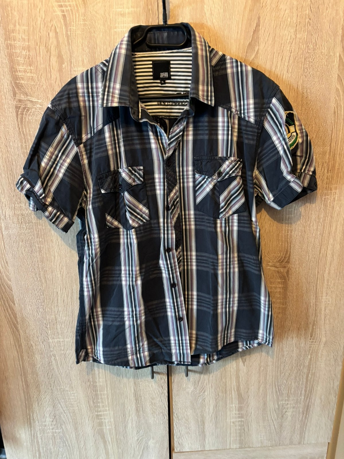 Hemd jack&jones, Vêtements | Hommes, Chemises, Enlèvement ou Envoi, Comme neuf, Multicolore, Tour de cou 43/44 (XL)