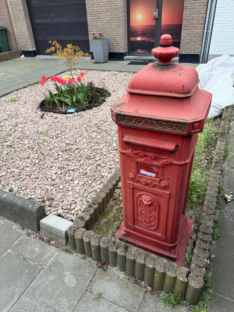 Brievenbus te koop, Ophalen, Gebruikt, Overige materialen, Staande brievenbus