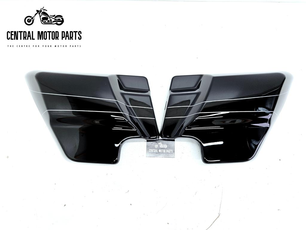 Ensemble de housses latérales Vivid Black Touring 2009-2025, Motos, Pièces | Harley-Davidson, Utilisé, Envoi