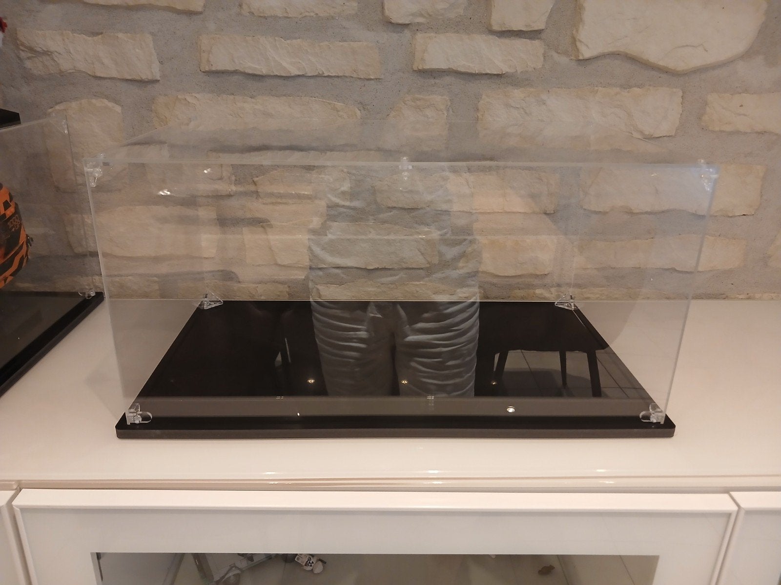 vitrine, Enlèvement