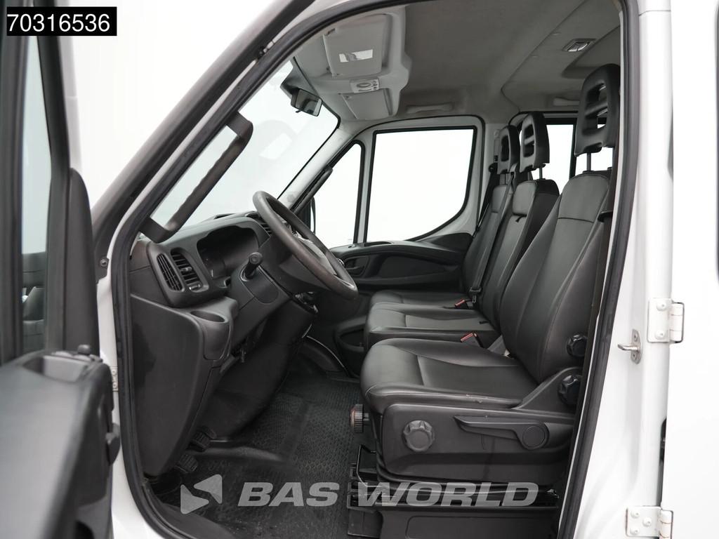 Iveco Daily 35C15 3.0L 150PK Euro6 Dubbellucht Dubbel Cabine, Auto's, Gebruikt, 4 cilinders, Iveco, Leder