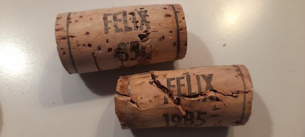 Felix bier  oude kurken jaren 80, Verzamelen, Biermerken, Ophalen of Verzenden, Gebruikt, Overige typen, Overige merken