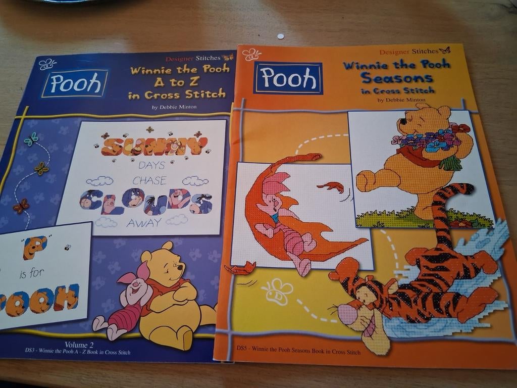 Borduurpatronen Winnie de Pooh, Hobby & Loisirs créatifs, Broderie & Machines à broder, Enlèvement ou Envoi