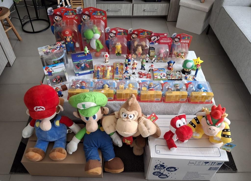 Mario groot lot speelgoed in 1 pakket allemaal nieuw!, Kinderen en Baby's, Ophalen of Verzenden