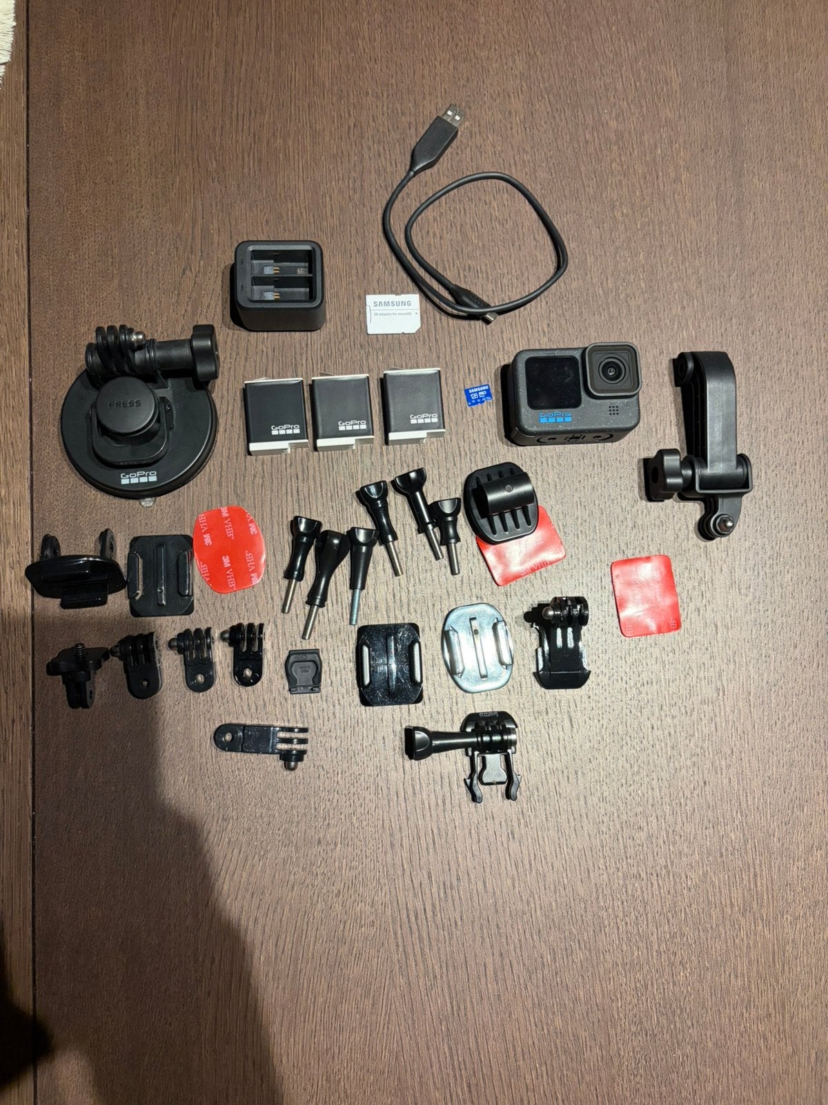 GoPro HERO12 Black + accessoires, Enlèvement, Comme neuf, GoPro