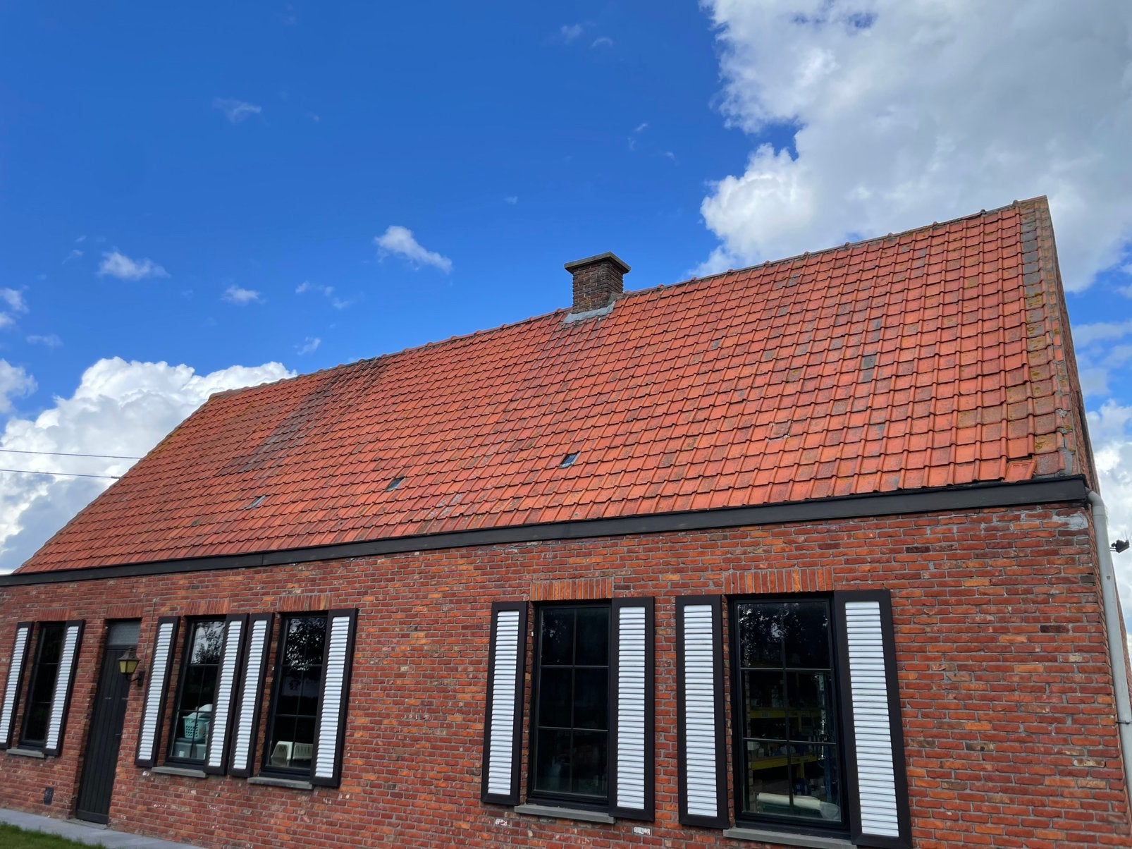 Gratis franse pannen af te halen, Ophalen, Dakpannen