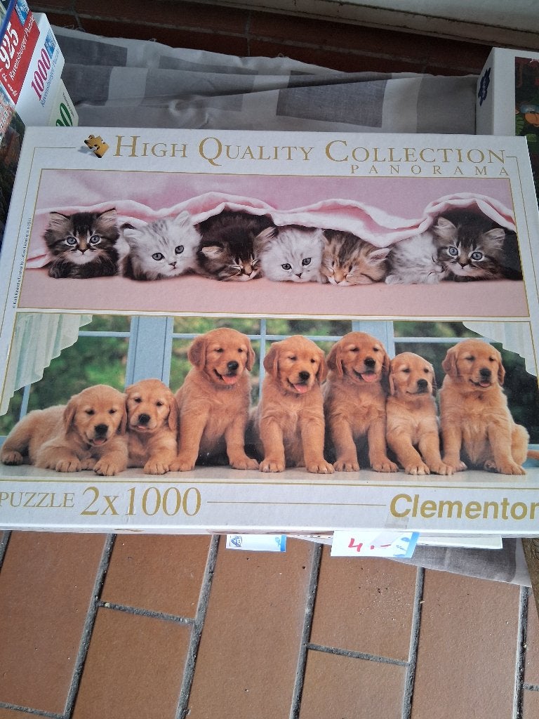 Legpuzzels, Enlèvement, 500 à 1500 pièces, Comme neuf, Puzzle