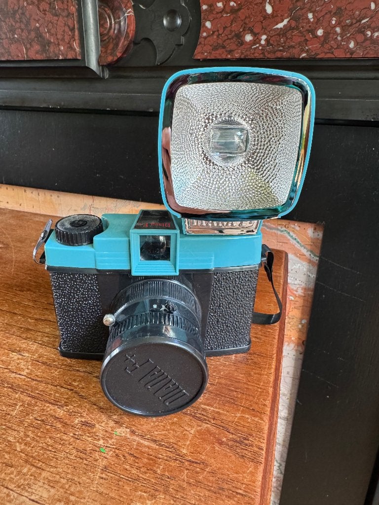 Diana F+ camera en véél accessoires (lomography), Audio, Tv en Foto, Fotocamera's Analoog, Nieuw, Overige Merken, Ophalen