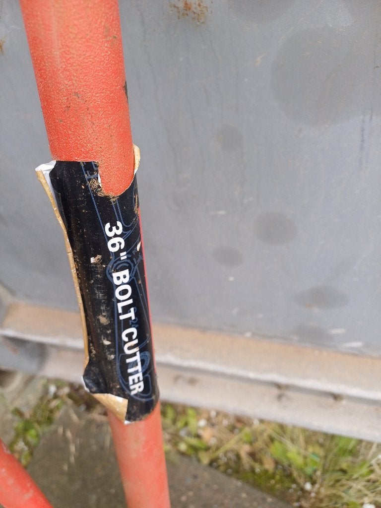 Betonijzerschaar, Doe-het-zelf en Bouw, Ophalen, Zo goed als nieuw, Snijgereedschap, Ridgid
