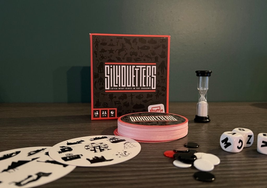Silhouetters - woordspel - nieuw, Ophalen of Verzenden