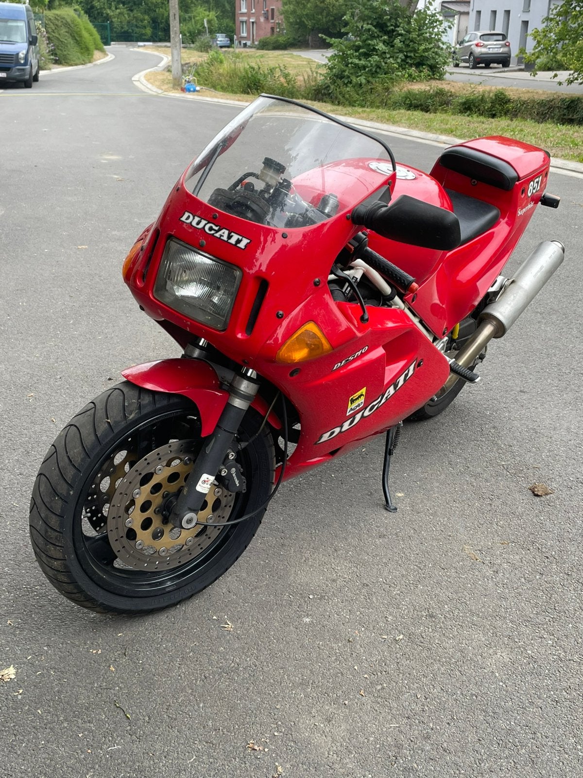 Ducati 851 superbike origineel, Ophalen, Gebruikt