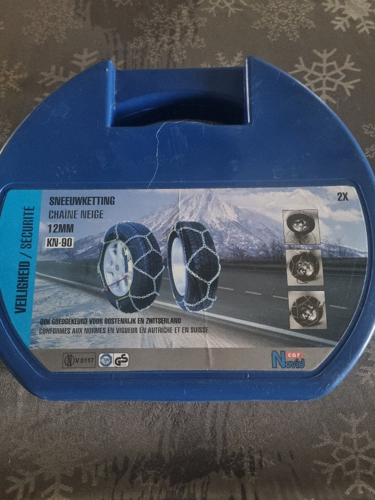 Sneeuwkettingen KN90, Autos : Divers, Enlèvement, Utilisé