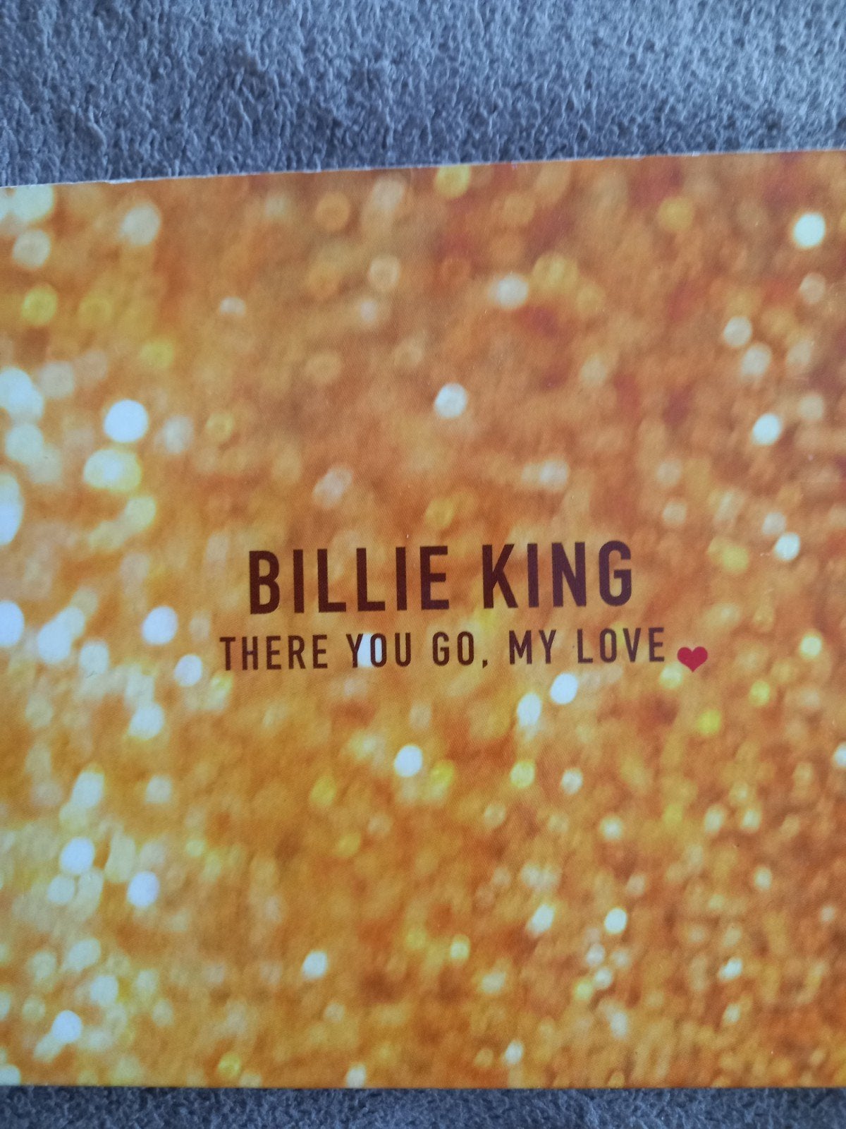 Billie king  there you go, my love, Ophalen of Verzenden