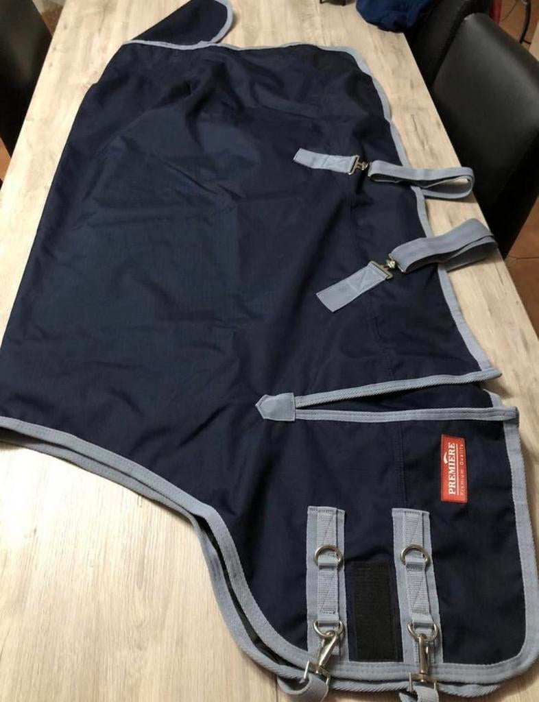Paarden deken premiere, Dieren en Toebehoren, Ophalen, Nieuw, Fleece, Blauw