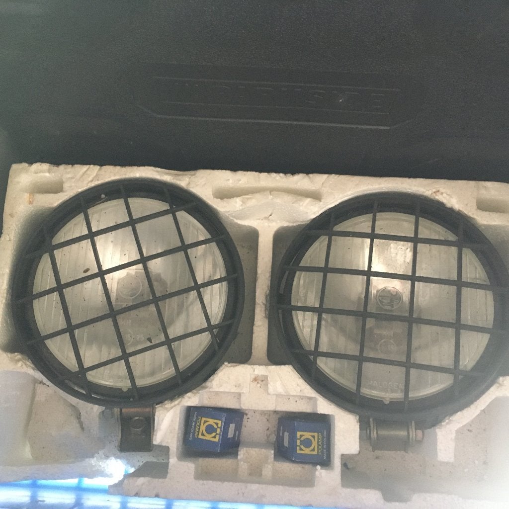Anciens phares antibrouillard avec protection, Autos : Pièces & Accessoires, Enlèvement, Neuf, Pièces universelles