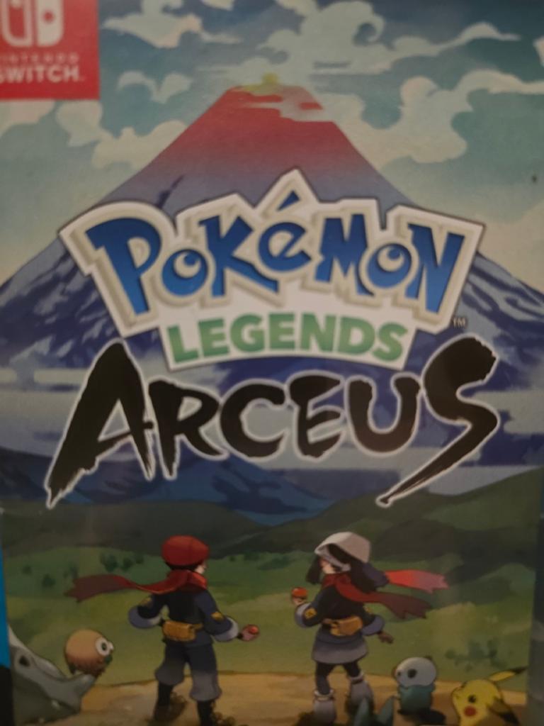 Pokémon Legends: Arceus (Switch / Switch 2) – Splinternieuw!, Games en Spelcomputers, Online, 1 speler, Nieuw, Vanaf 7 jaar