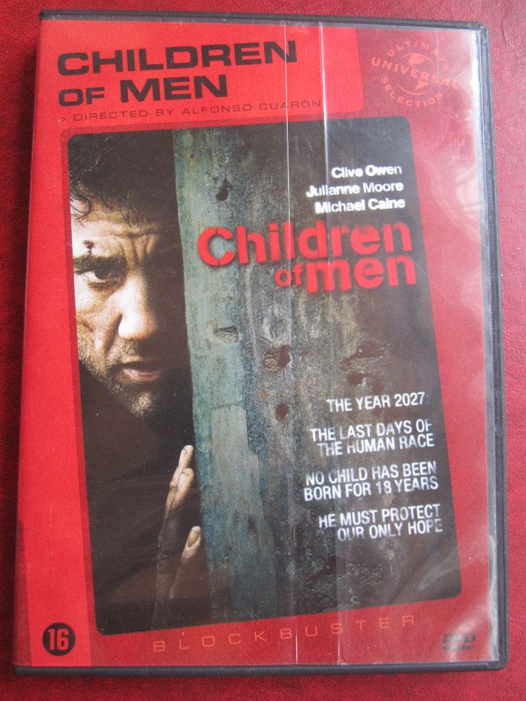 Les enfants des hommes (2006), CD & DVD, DVD | Science-Fiction & Fantasy, Enlèvement ou Envoi, Science-Fiction, Néerlandais, Comme neuf