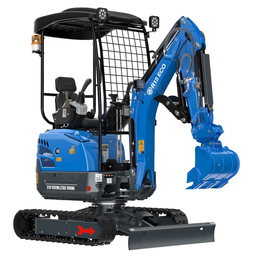 Mini-pelle RIPPA R15eco NEUVE, Articles professionnels, Enlèvement ou Envoi, Excavatrice