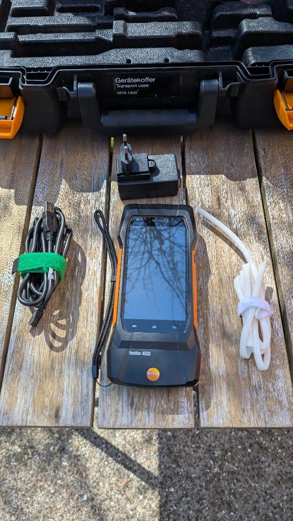 Testo 400 universeel klimaatmeetinstrument, Doe-het-zelf en Bouw, Meetapparatuur, Ophalen of Verzenden, Zo goed als nieuw, Multimeter