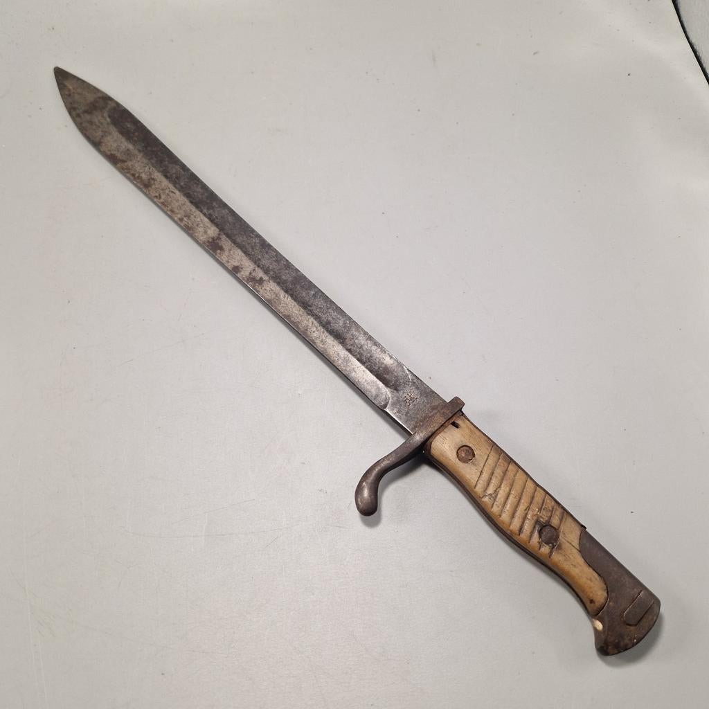Duitse WO1 S98/05 Mauser Butcher Bayonet, Verzenden, Landmacht, Mes of Dolk