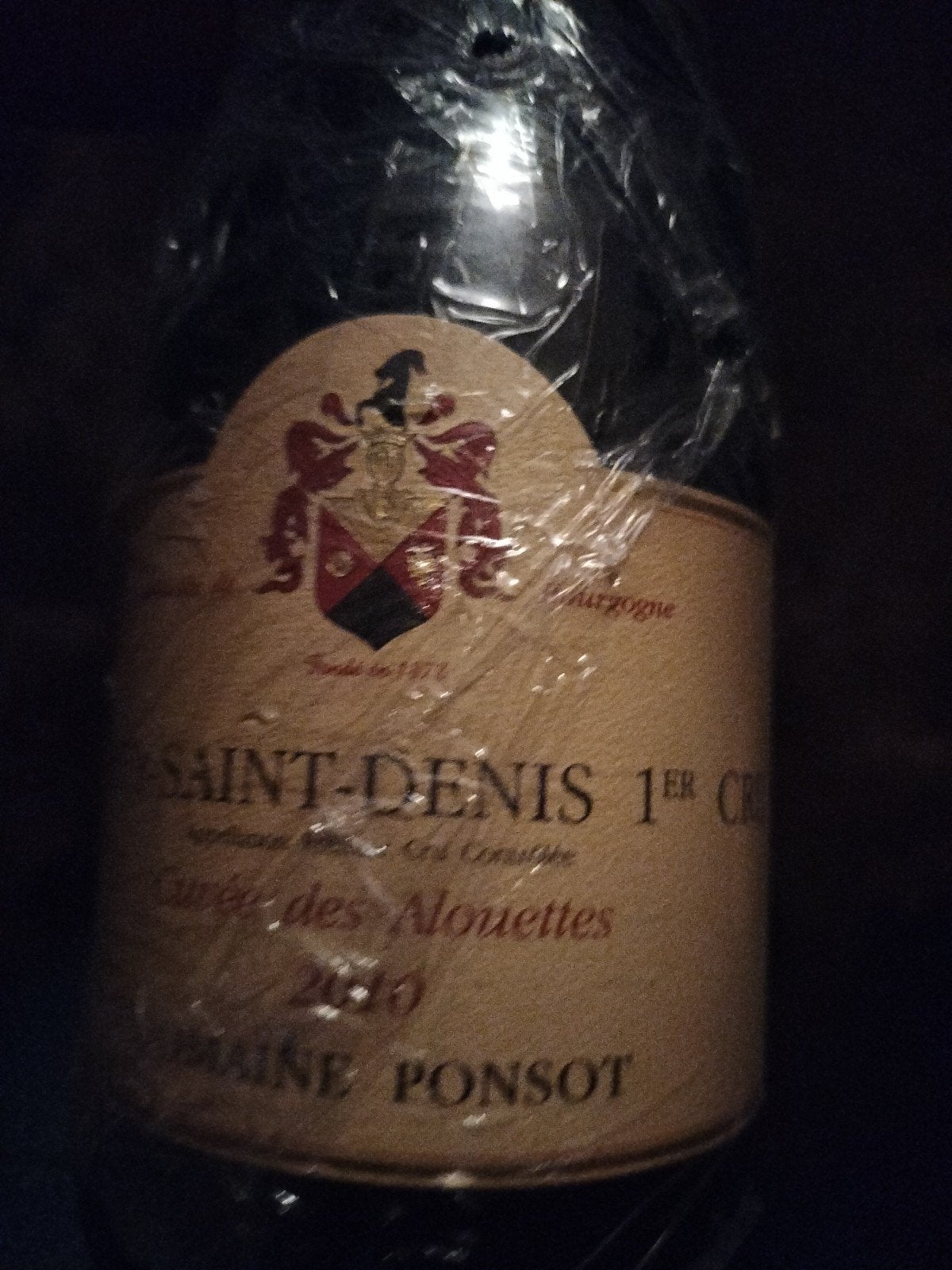 2010 Domaine Ponsot Morey-Saint-Denis Premier Cru Cuvee des