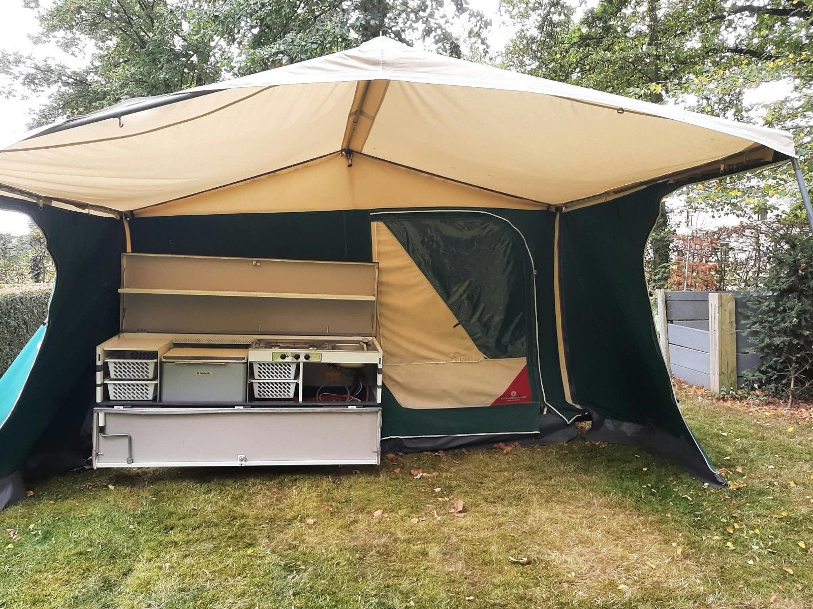 Vouwwagen combi camp venezia, Caravans en Kamperen, Vouwwagens, Ophalen, Combi-Camp, Tot en met 2, Aanwezig