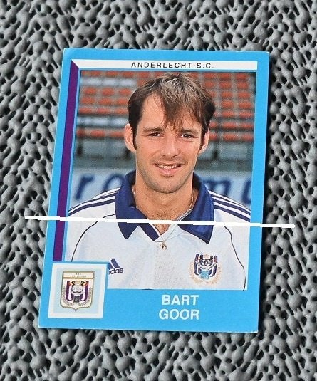 Panini Football 2000 RSC Anderlecht Bart Goor, Envoi, Comme neuf, Affiche, Image ou Autocollant