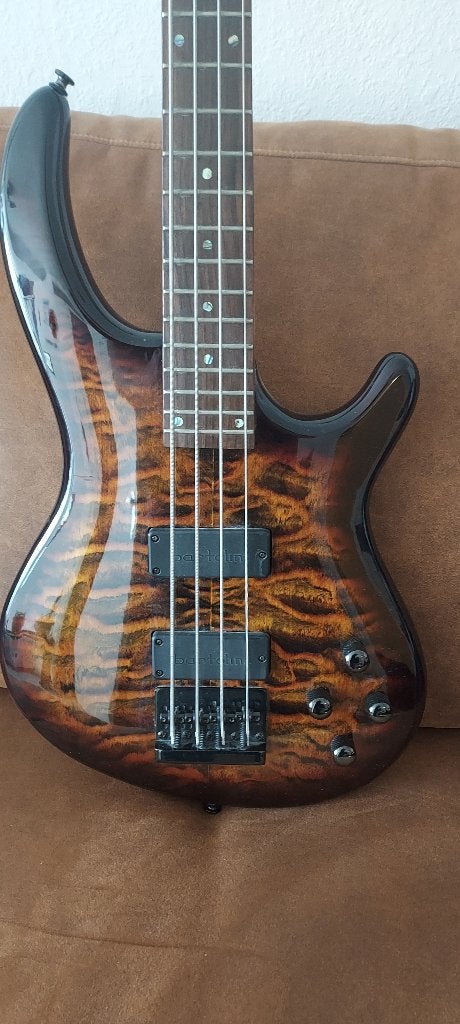 Guitare basse Dean Edge - Basse active (24 frettes), Musique & Instruments, Enlèvement, Comme neuf, Électrique