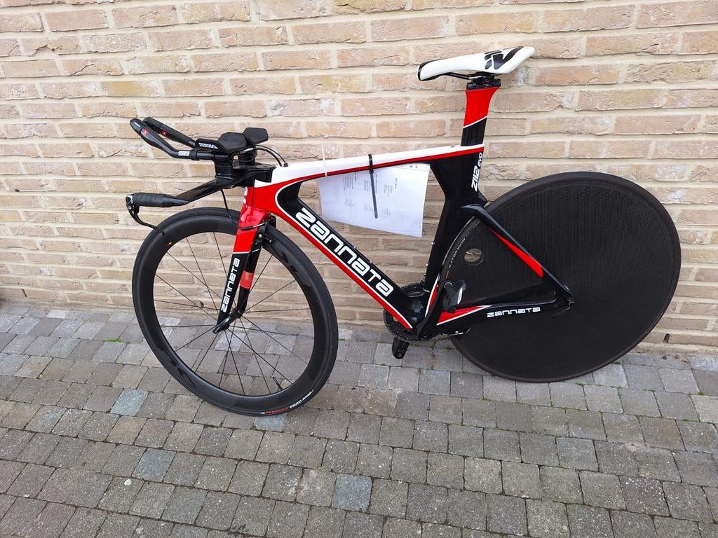 Zannata z112 evo  ultegra Di2 11 speed velg, Fietsen en Brommers, Ophalen, 28 inch, Gebruikt, Carbon