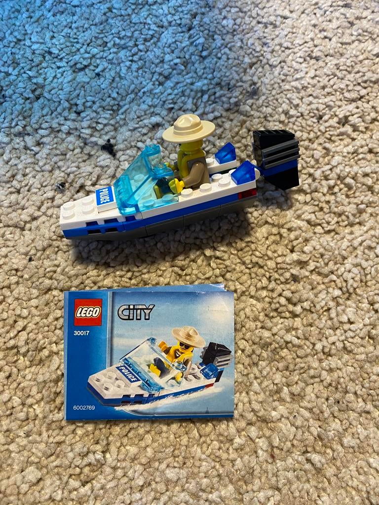 Lego City - police boat, Kinderen en Baby's, Speelgoed | Duplo en Lego, Ophalen, City, Lego, Zo goed als nieuw