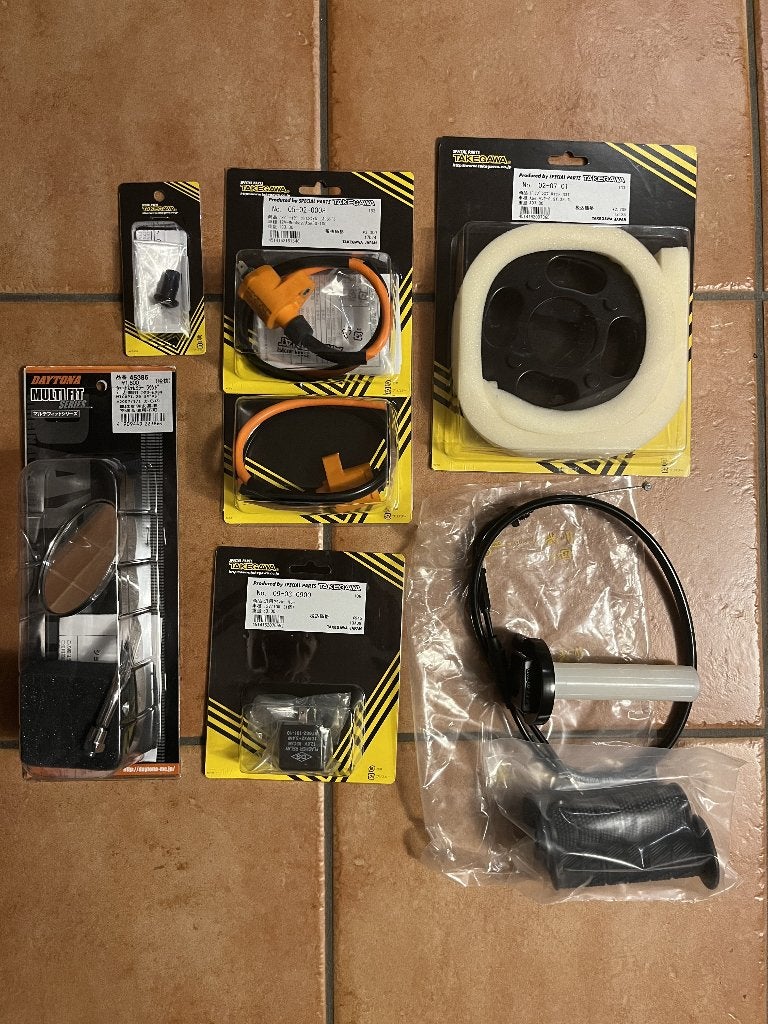 Onderdelenset Honda Z50 Monkey Dax ST50 ST70 Takegawa, Motoren, Onderdelen | Honda, Ophalen of Verzenden