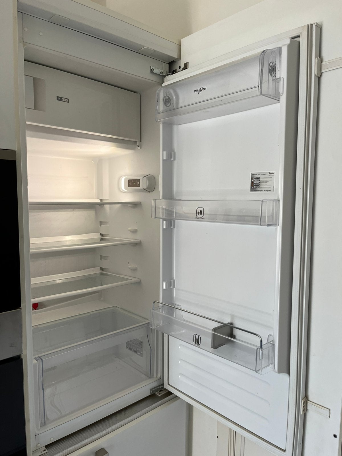 Whirlpool ARG 7191/A+/1 Inbouw koel-vriescombinatie, Ophalen, 150 tot 200 liter, Gebruikt, 120 tot 140 cm