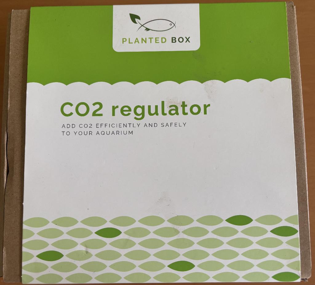 CO2 drukregelaar Plantedbox, Dieren en Toebehoren, Vissen | Aquaria en Toebehoren, Ophalen of Verzenden, Zo goed als nieuw, CO₂-systeem