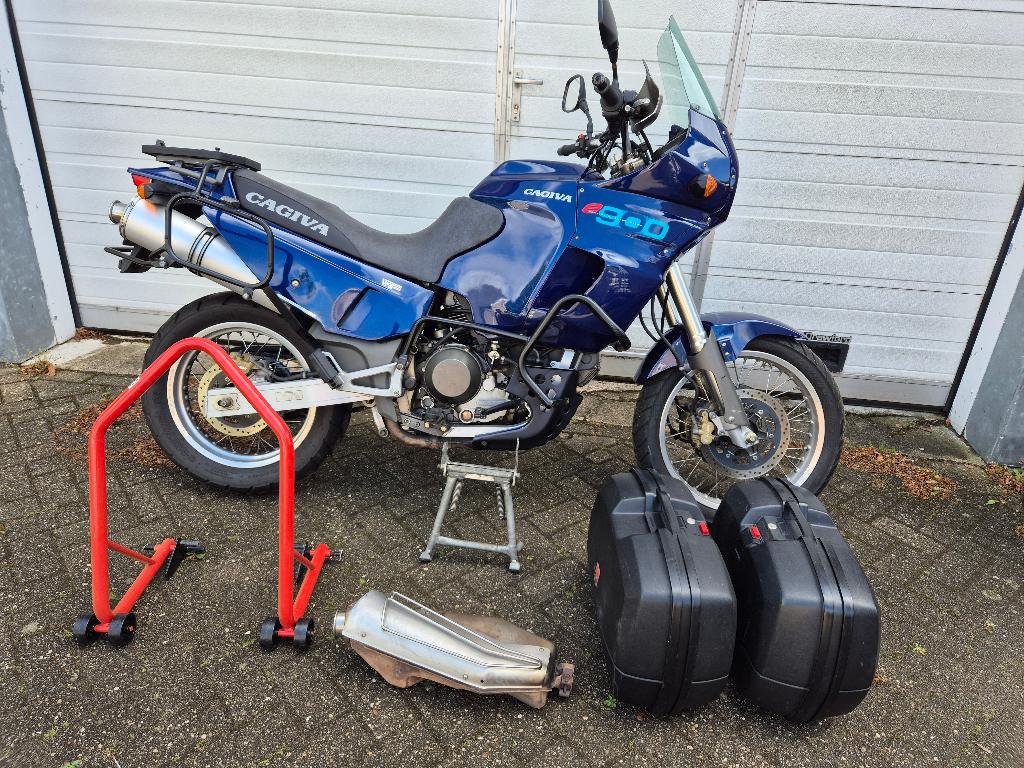 UNIEK Cagiva Elefant 900 31000 KM zeer compleet, Motoren, 2 cilinders, Occasion, 900 cc, Particulier