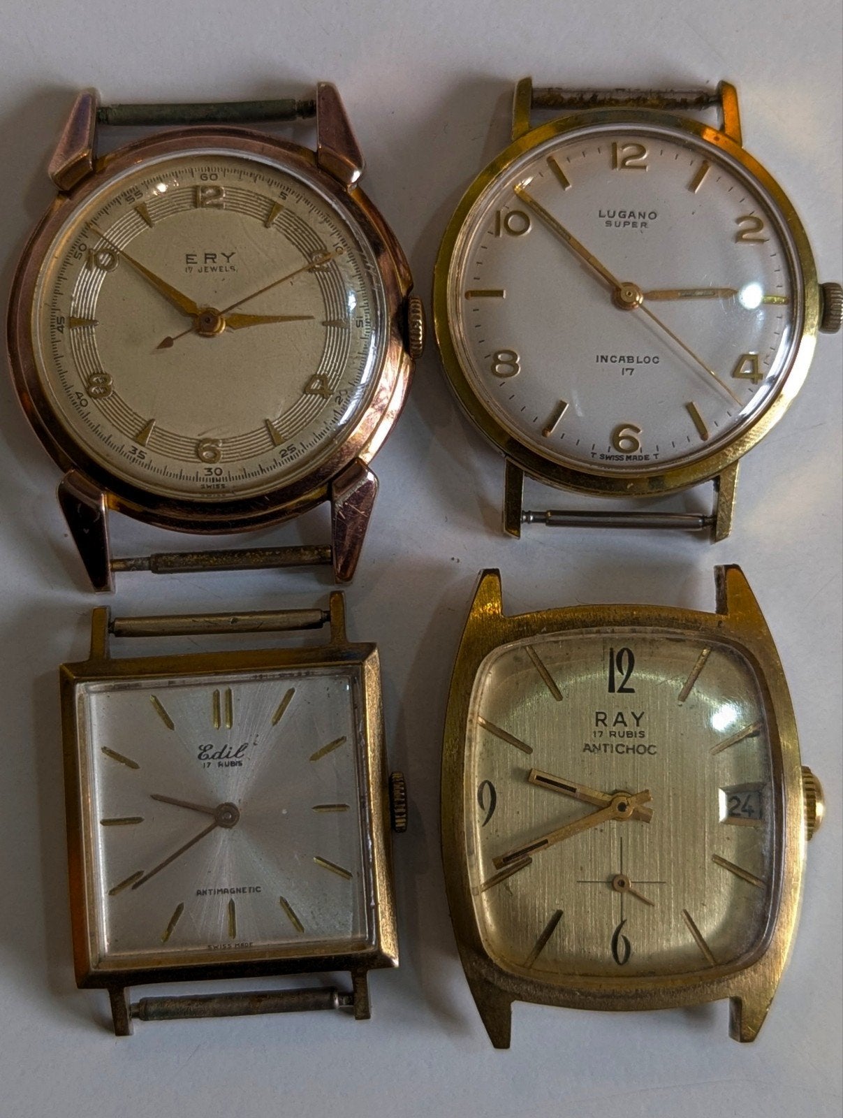Lot montres vintage, Enlèvement ou Envoi
