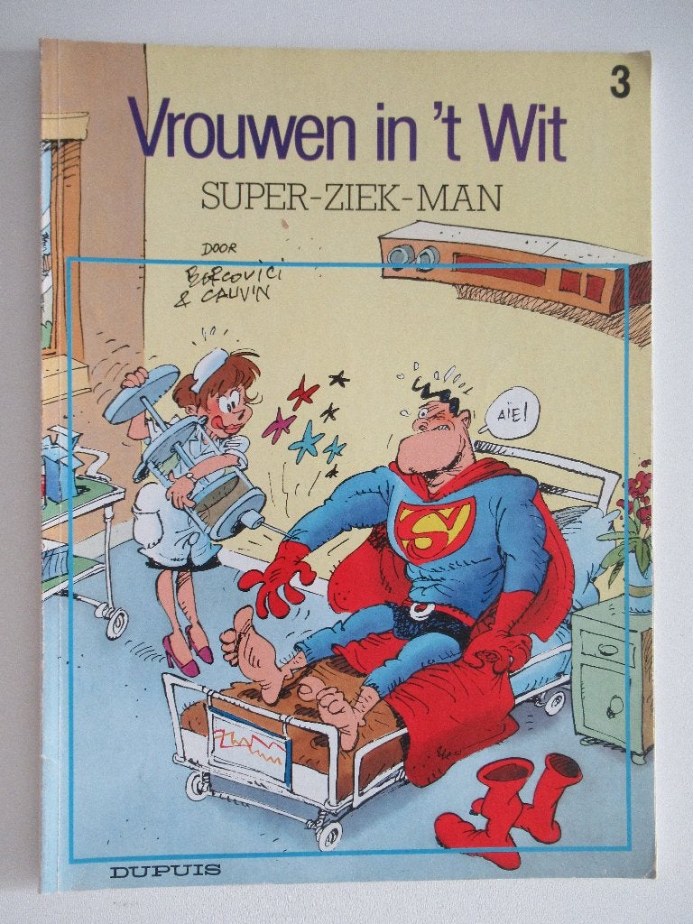 vrouwen in 't wit...nr.3....super-ziek-man, Boeken, Ophalen of Verzenden, Gelezen
