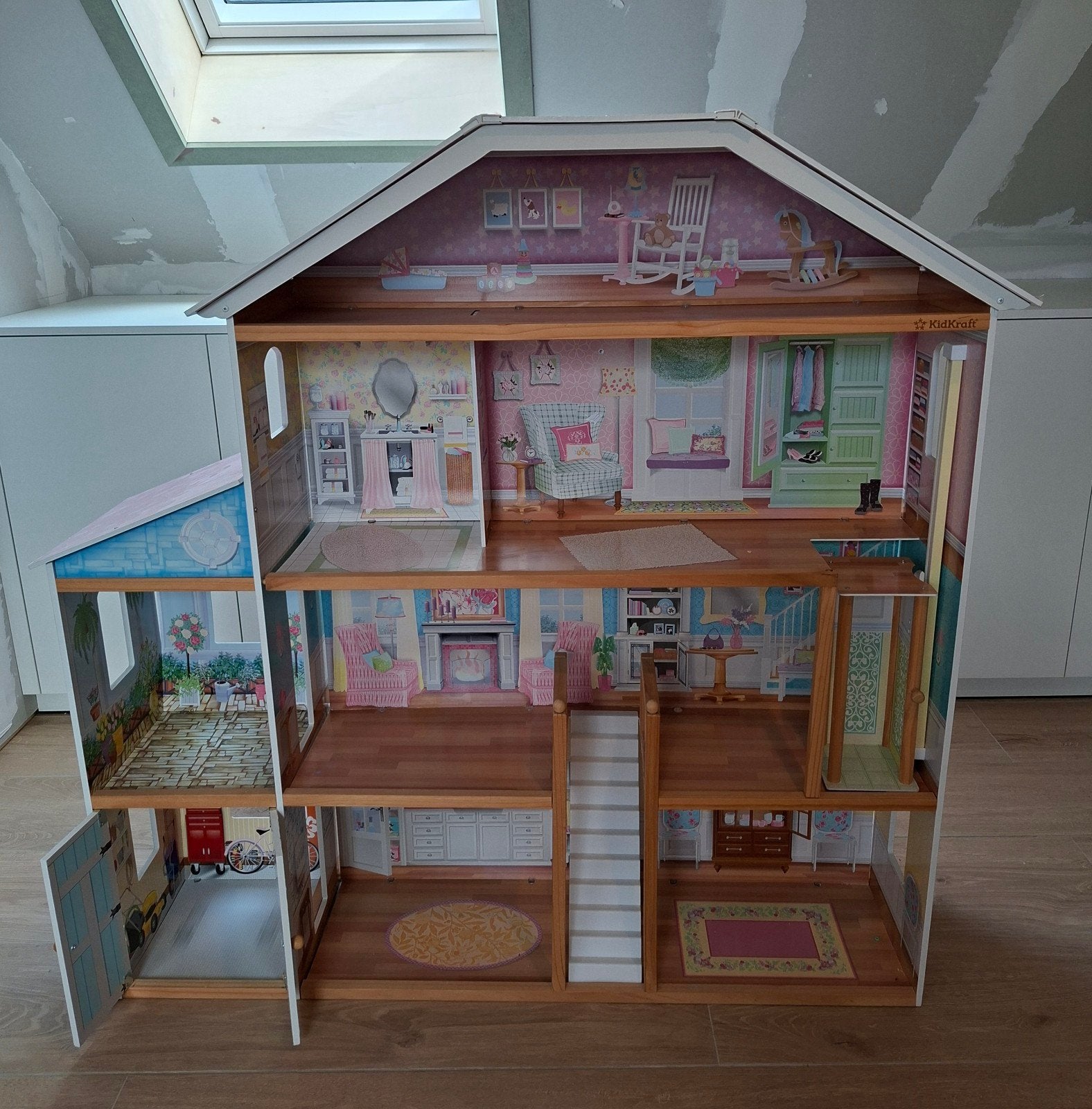 Kidcraft Grand View Mansion poppenhuis, Enlèvement, Comme neuf, Maison de poupées