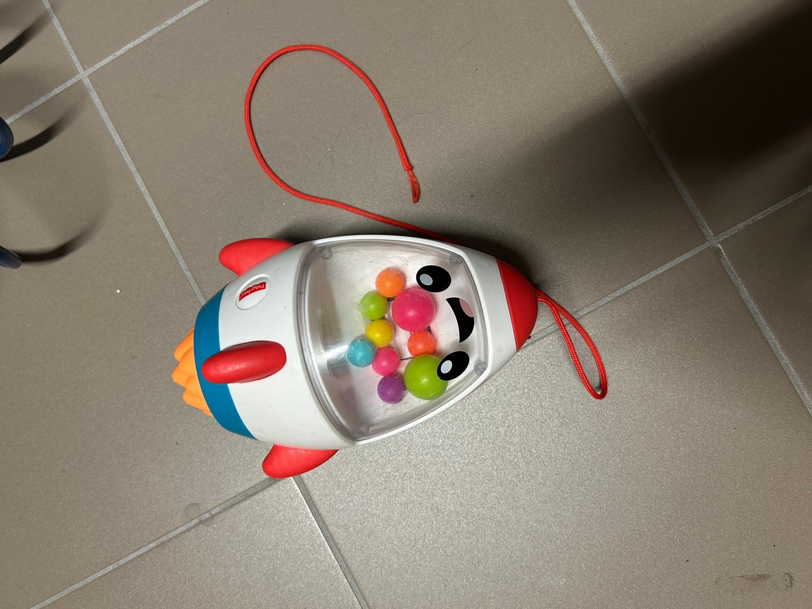 Ma fusée à tirer fisher price, Enfants & Bébés, Enlèvement, Utilisé