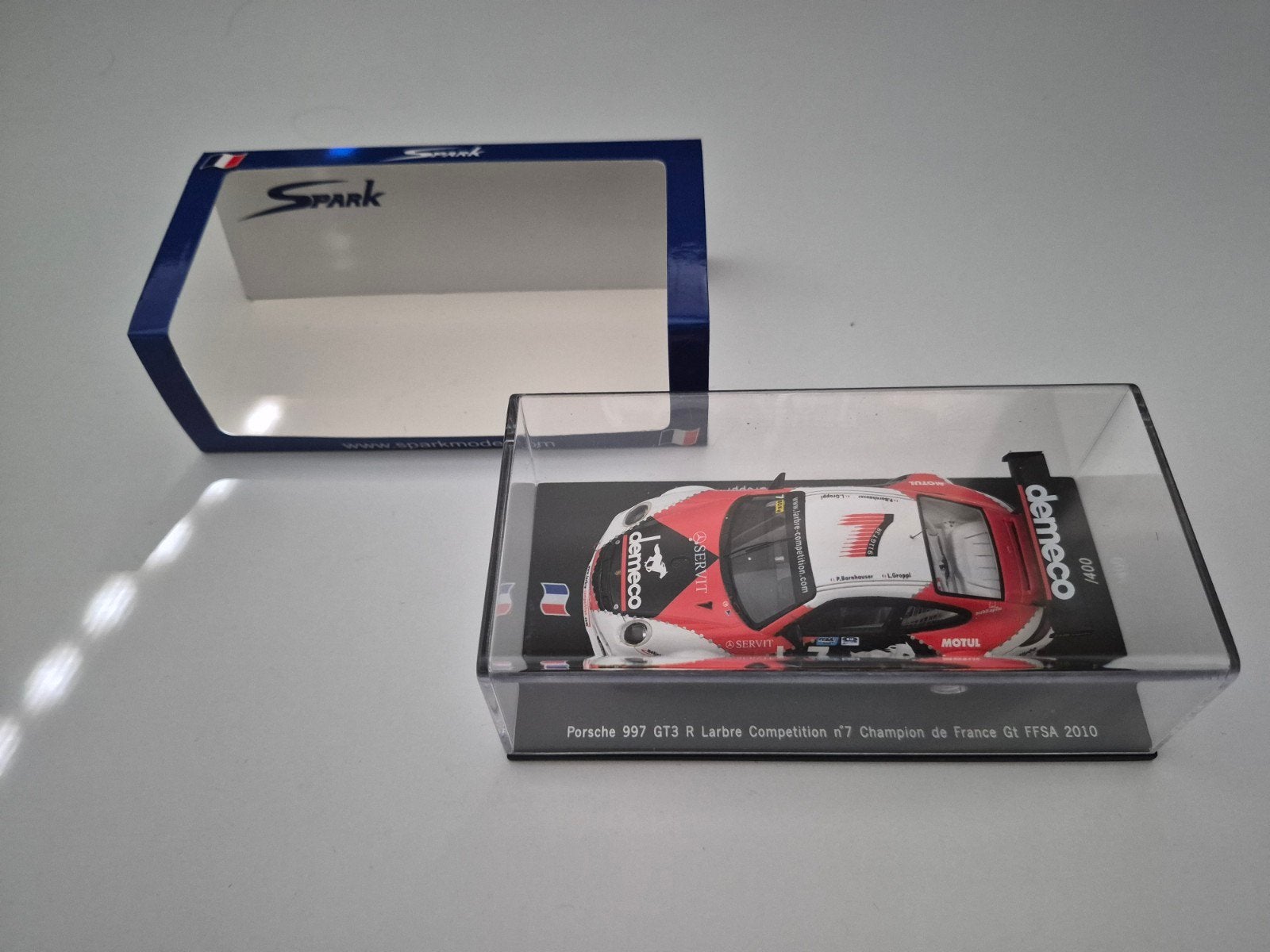 Porsche 997 GT3 R Labra Competition SF003 Spark 1/43, Enlèvement ou Envoi, Neuf, Voiture, Autres marques