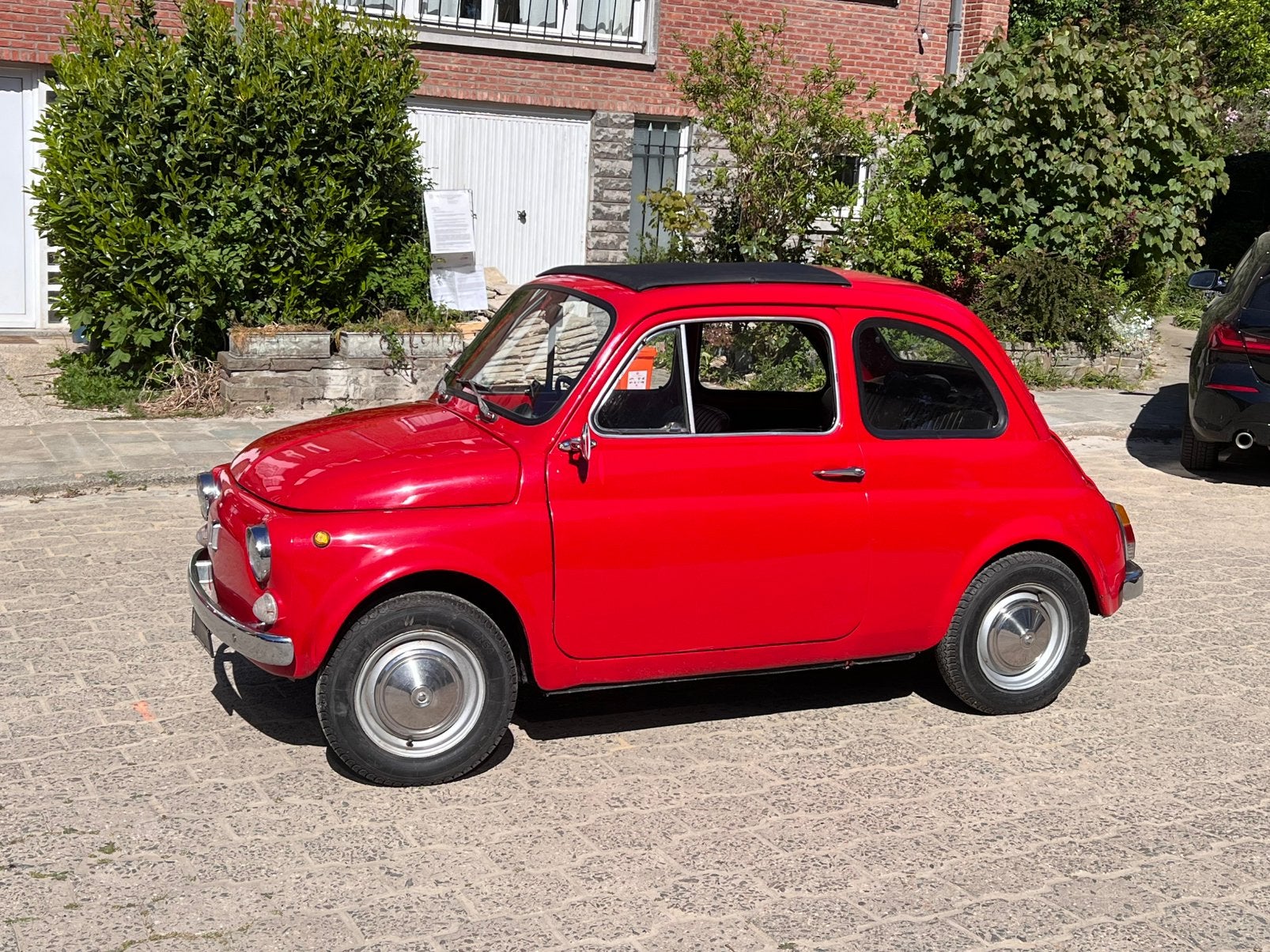Fiat 500 F - Oldtimer 1969, Rouge, Achat, Cabriolet, Boîte manuelle