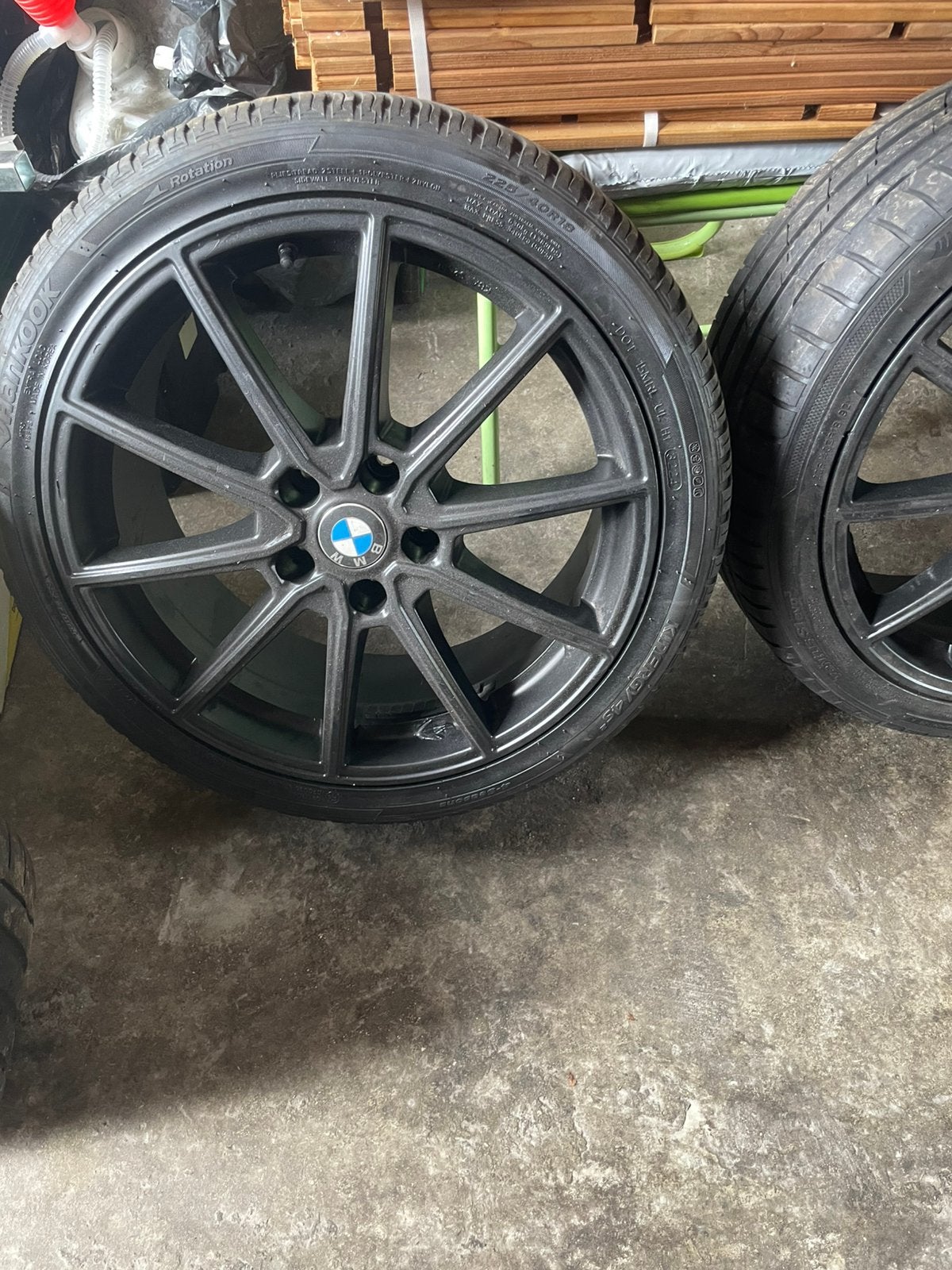 Jantes bmw E90 M  225/40/18 original, Pneus et Jantes, Véhicule de tourisme, 18 pouces, Enlèvement