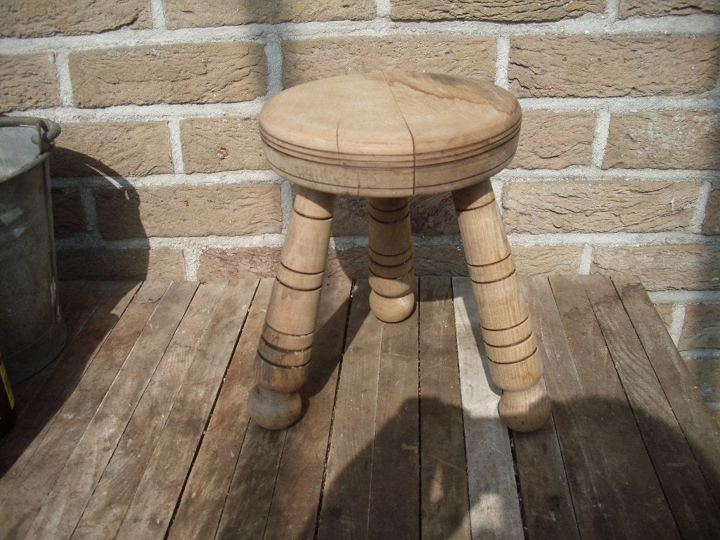 houten krukje, Huis en Inrichting, Ophalen, Gebruikt, Hout