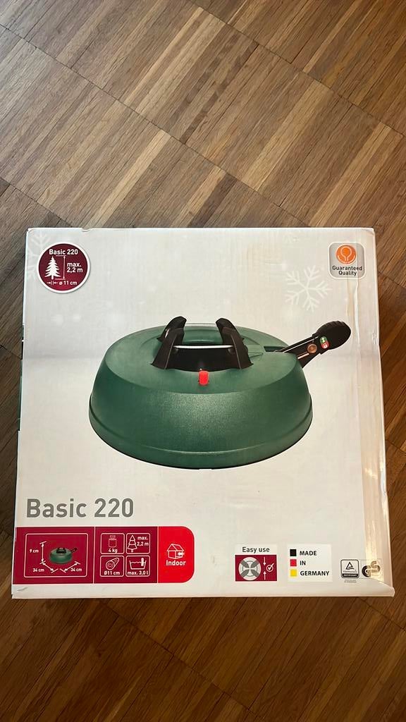Kerstboom standaard Krinner Basic 220 (tot 2,2m), Diversen, Kerst, Zo goed als nieuw, Ophalen
