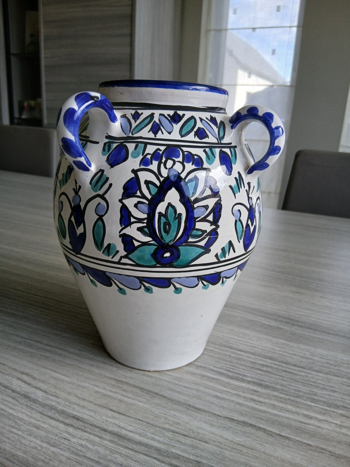 Tunesische vaas van keramiek, Antiek en Kunst, Ophalen