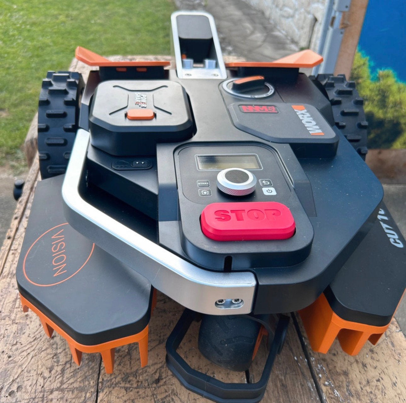 Landroid vision wr206 voor onderdelen, Tuin en Terras, Ophalen, Nieuw, 20 tot 25 cm, Bestuurbaar via app
