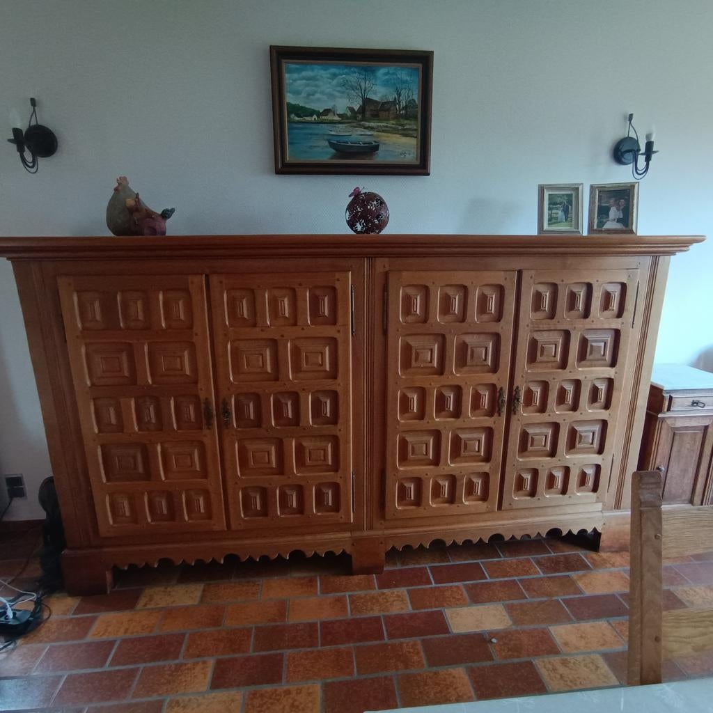 Meuble buffet, Ophalen, Eikenhout