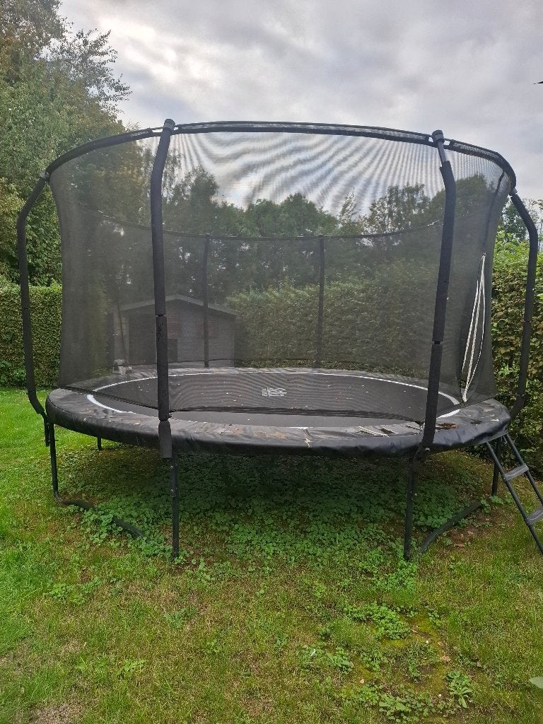 Trampoline Salta first class 427 cm, Enlèvement, Utilisé