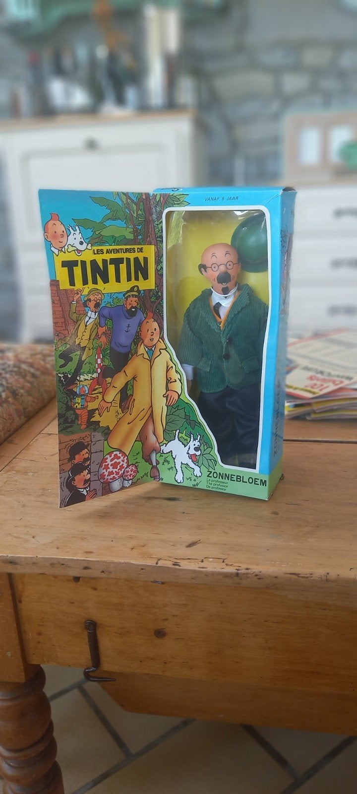 Figurine Tintin Tournesol